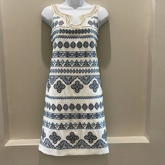White House Black Market | Dresses | White House Black Market Embroidered  Beaded Dress | Poshmark